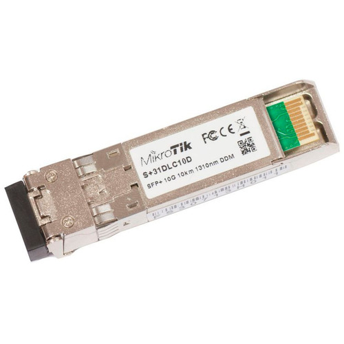 Mikrotik S+31dlc10d Sfp+ 10gb Sm 10km 1310nm Conector Lc