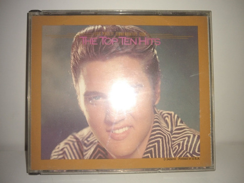 Elvis Presley Cd Doble The Top Ten Hits Commemorative Issue 