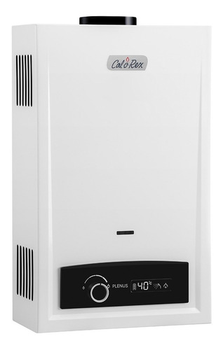 Calentador De Agua A Gas Glp Calorex Plenus 07 L Blanco