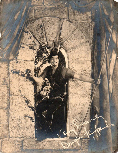 Foto Original Douglas Fairbanks Robin Hood Allan Dwan 1922