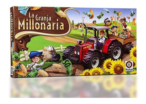 La Granja Millonaria Juego De Mesa Para Niños -ruibal -lanus