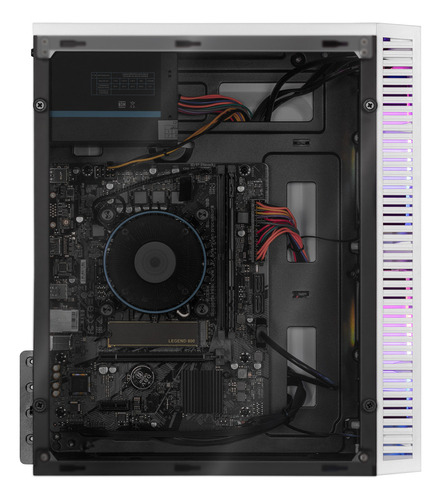 Xtreme Pc Gaming Computadora Intel Core I5 12400 16gb Ssd 1tb Wifi Fuji White