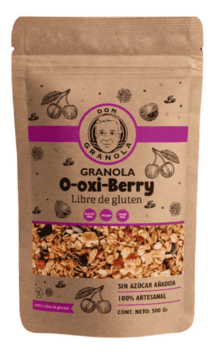 Don Granola O-oxy-berry Sin Gluten 1 Kg