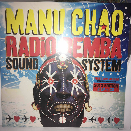 Radio Bemba Sound System Vinilo Lp Doble Manu Chao Importado