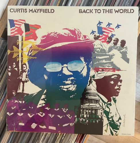 Curtis Mayfield Back To The World Vinilo Año 1973 Sellado