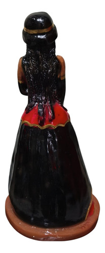 Imagen Artesanal Pomba Gira Sombrero Rainha Do Cabare 40cm Pomba Gira Rainha Do Cabare