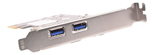 Placa Pci-e Usb 3.0 C/ 2 Portas Transferência Dados 5gbps