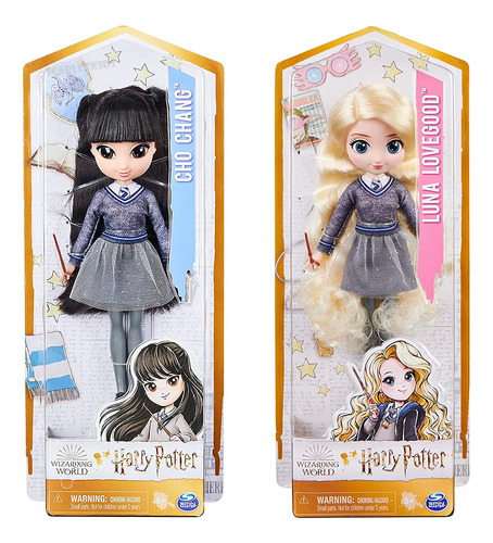 Harry Potter Luna Lovegood + Cho Chang Articuladas 20 Cm Sk