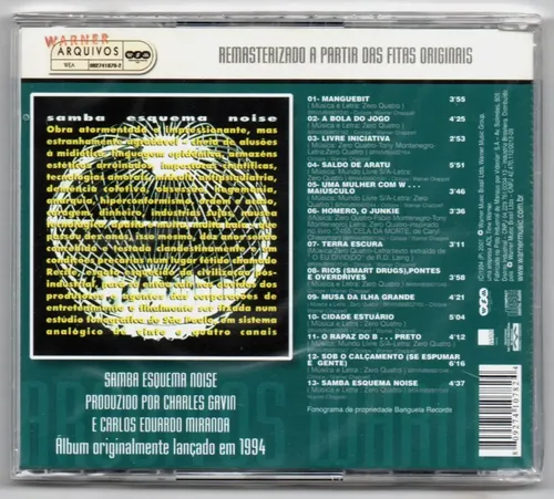 CD Mundo Livre S/A - Samba Esquema Noise | MercadoLivre