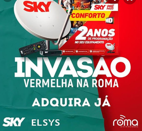 Sky Conforto Hd+ 23 Meses Sem Mensalidades +30 Dias De Smart