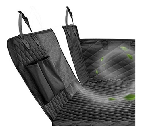 Funda Impermeable Para Asiento De Coche Para Perro, Negro