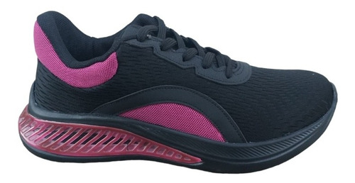 Zapatilla Deportiva Negra Mujer Actvitta