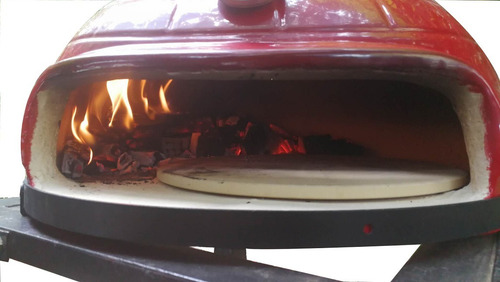 Imagem 5 de 5 de Forno Pizza Em Cerâmica Kamado Big Bob Egg 21