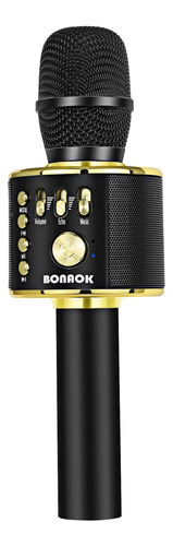 Micrófono Para Karaoke Bonaok Bluetooth Inalámbrico