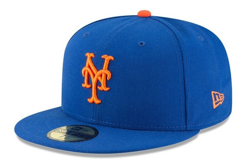 New Era New York Mets Gorra Oficial De Juego 59fifty Cerrada