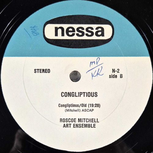 The Roscoe Mitchell Art Ensemble Congliptious 1968 Usa Lp (Usado)