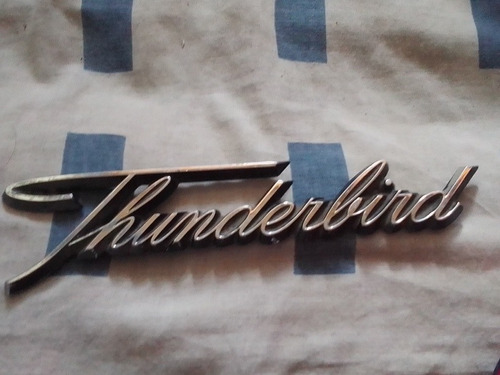 Emblema Original Ford Thunderbird Año 1966