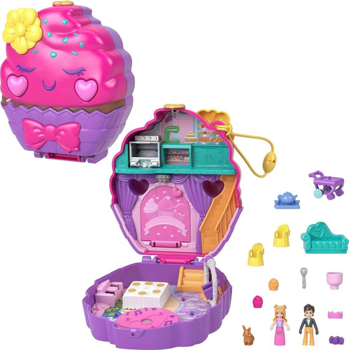 Polly Pocket Cupcake Pastelería Mejillas Pop-it 