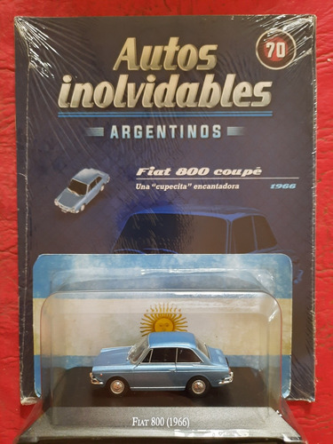 Autos Inolvidables Argentinos N70 Fiat 800 Coupe