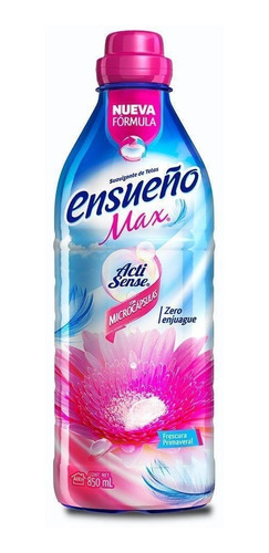 Caja Suavizante Ensueño Max Fresca Primavera 850ml 12 Pzs