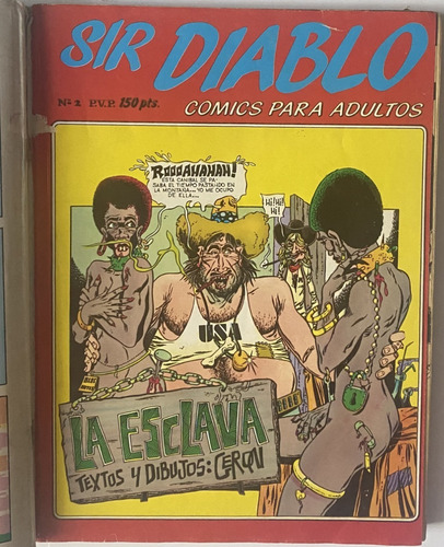 Sir Diablo # 1 2 3 Y 4, Comic Terror Y Erotismo, Ex06 (Usado)