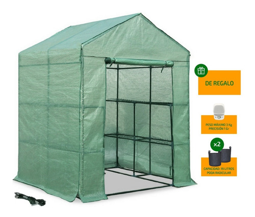 Imagen 1 de 9 de Invernadero Estructura Para Cultivo Transparente Exterior