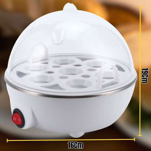 Cozedor De Ovos Eletrico Egg Cooker Portatil 7 Espacos 110v