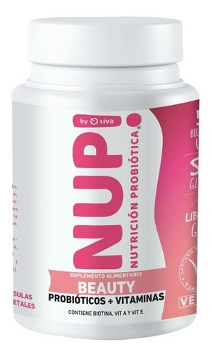 Nup!beauty:probióticos+vitaminas. Cuidado Dérmico Y Bodycare