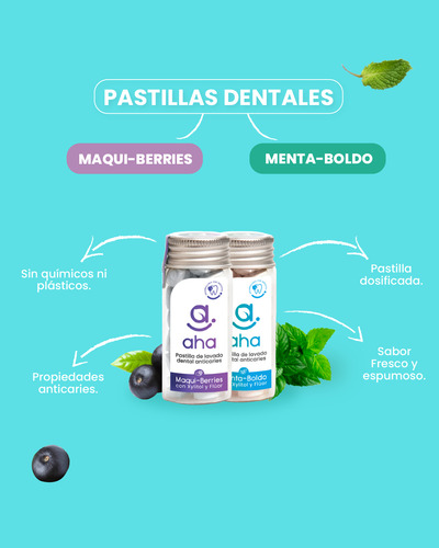 Pasta Dental Aha Sonríe Menta Y Boldo Con Flúor 64g - 1 Mes