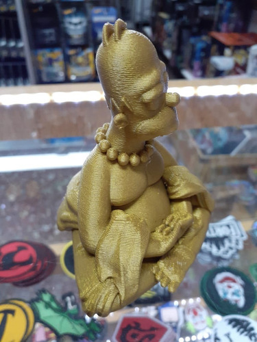 Figura Homero Buda Impresión 3d 10cm