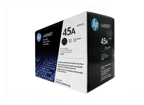 Cartucho De Toner Hp 45a (q5945a) Negro, 100% Original