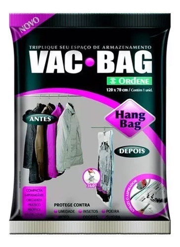 Bolsa Hermética Viaje Vacbag Reductora Al Vacío 70x120 H Y T