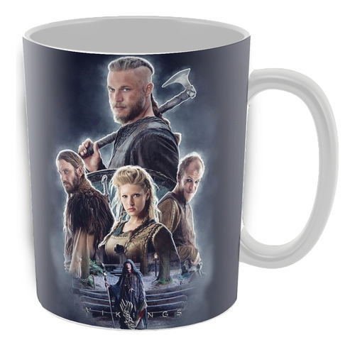 Taza De Cerámica - Vikings (otros Modelos) Vikings 018
