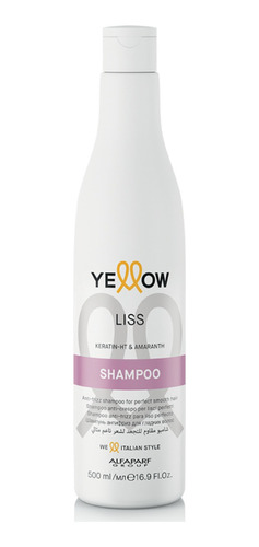Shampoo Anti Frizz Yellow Liss 500ml