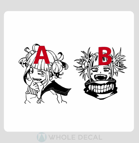 Vinilo De Pared Himiko Toga My Hero Academia Decal