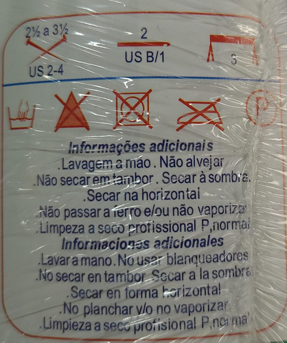 Un Kilo Hilo Algodón 100% Pingouin Tropfil En Oviilos 100 Gr Naranja Claro