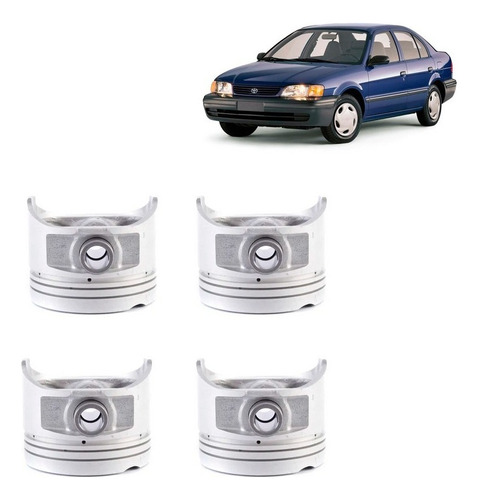 Set De Pistones 0,5 Para Toyota Tercel 1.5 5efe 1995 1999