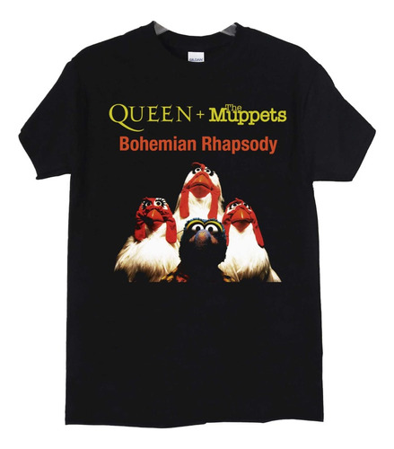 Polera Queen Muppets Bohemian Rhapsody Rock Abominatron