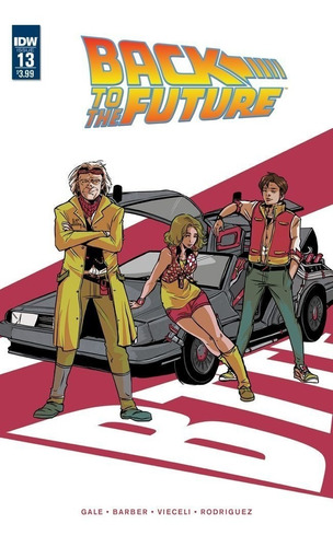 Idw Comic Back To The Future #13 Comic Volver Al Futuro Usa