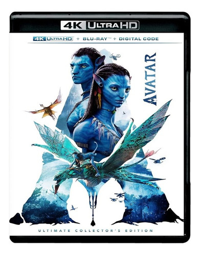 Avatar James Cameron Pelicula 4k Ultra Hd + Blu-ray