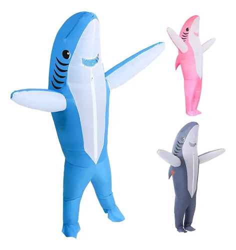 Disfraces Inflables De Tiburones De Halloween Para Adultos