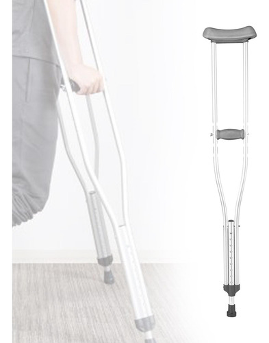 Muleta Para Axilas, Altura Ajustable Portátil Para S