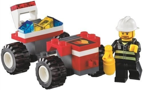 Lego City Fire Chief Car No. 7241