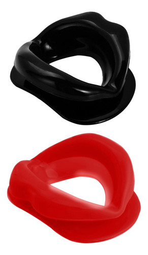 2x Silicone Face Lift Mais Magro Labial Trainer Músculo
