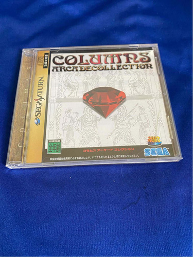Columns Arcade Collection - Sega Saturn Japonês Original