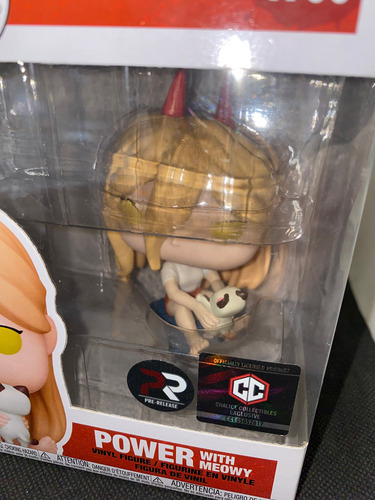 Funko Pop Power With Meowy Chainsaw Man Pochita Chalice Pr