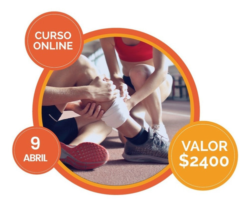 Curso Online Lesión Deportiva Aguda 9/04 $1800 Hasta El 19/3
