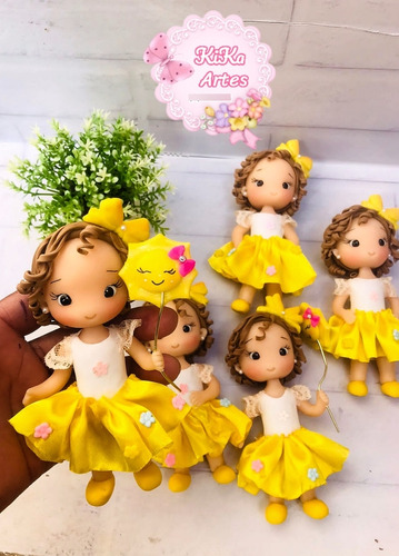 5 Bonecas Jardim
