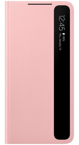 Case Galaxy S21 Plus S-view Flip Cover Original Rosado