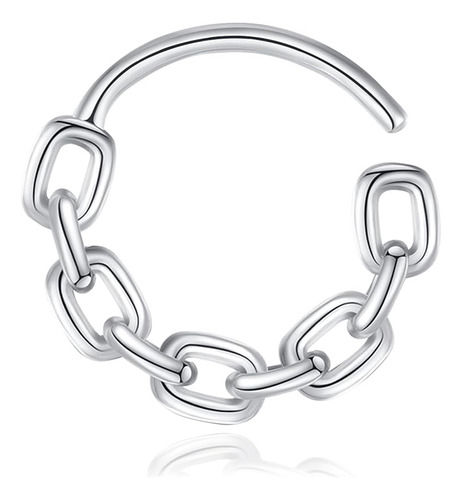 Anillos Nariz Para Mujer Cadena Plata 925 Aros Nariz Para Ho